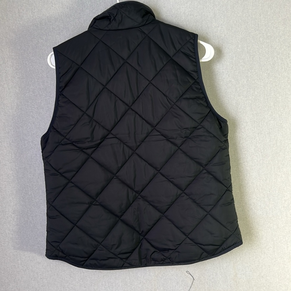 J.Crew Quilt vest women size S black NWT - Picture 9 of 9